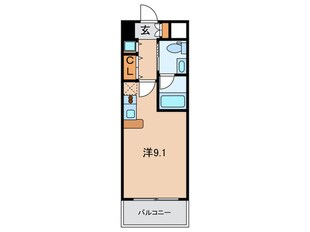 ISM谷町六丁目の物件間取画像